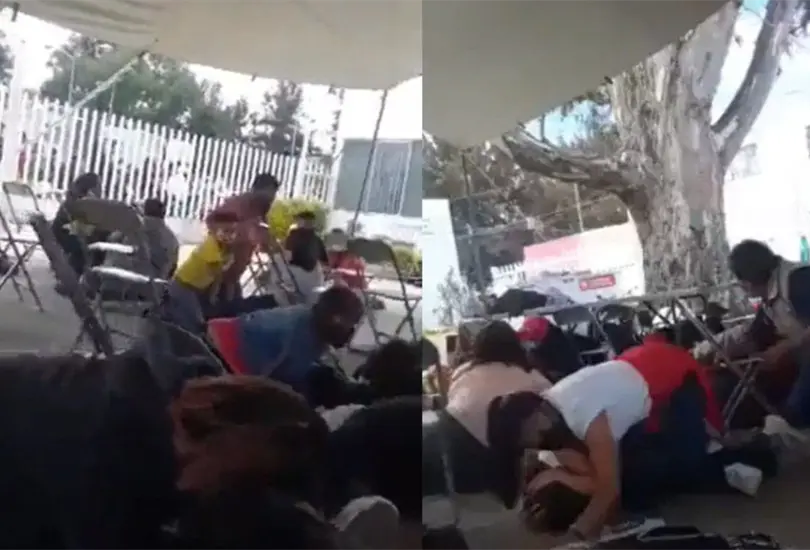 Seg&uacute;n los primeros reportes, al  menos dos ni&ntilde;os habr&iacute;an resultado heridos.