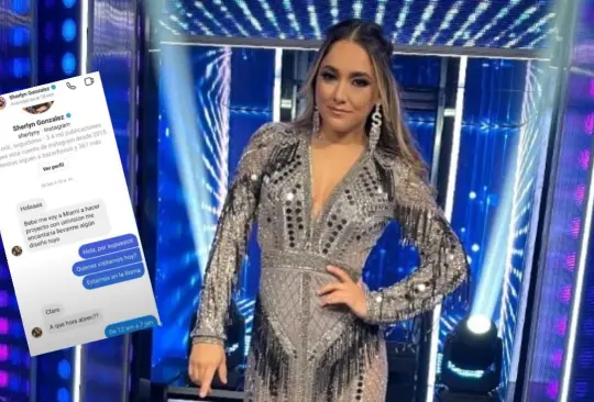 Diseñadora acusa a Sherlyn de quedarse con su ropa