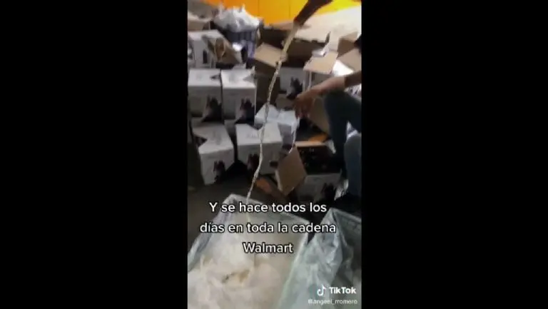 Empleado revela lo que hacen con la cerveza en Walmart - Captura de pantalla