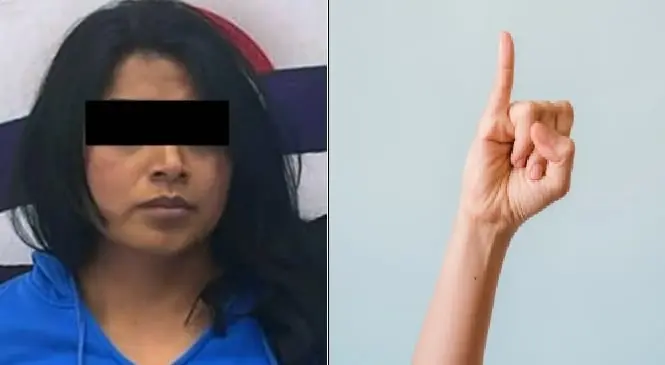 Detienen a mujer que le arranc&oacute; el dedo de una mordida a su vecina en Atizap&aacute;n