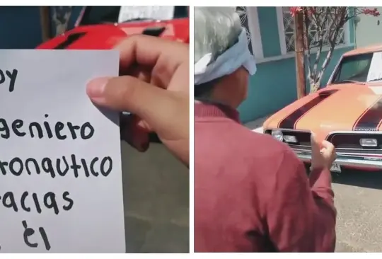 Hijo le regala un auto a papá Hijo le regala un auto a papá
