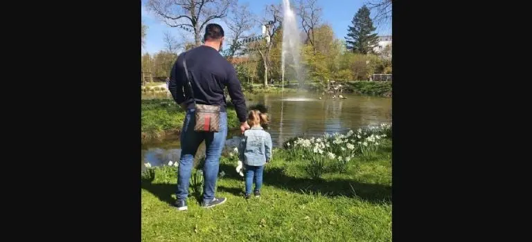 Paul Poloczek tenía una hija. Foto: Instagram (paulpoloczekifbbpro).