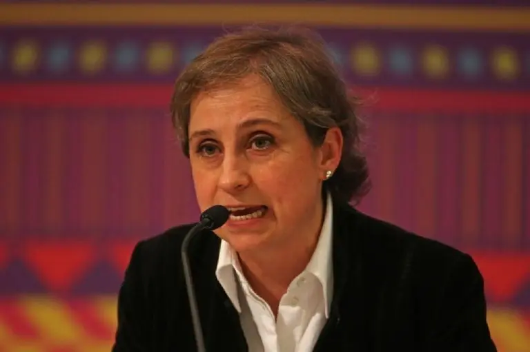 La periodista Carmen Aristegui. Foto: Cuartoscuro.