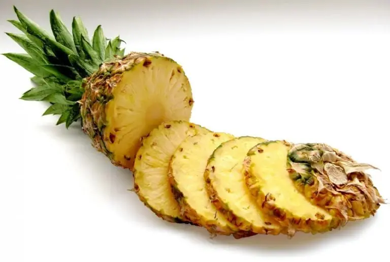 La piña es un excelente bocadillos, contiene muchas vitaminas, minerales y fibra. Foto Pixabay.