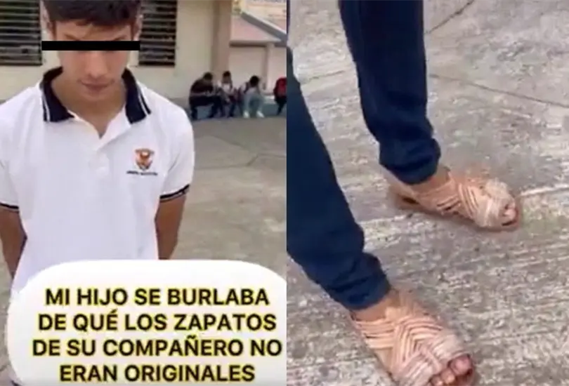 El padre explic&oacute; que quer&iacute;a darle una lecci&oacute;n de humildad a su hijo por burlarse de los que menos tienen