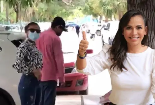 Una ciudadana increp&oacute; a la candidata de Va por Quintana Roo. 