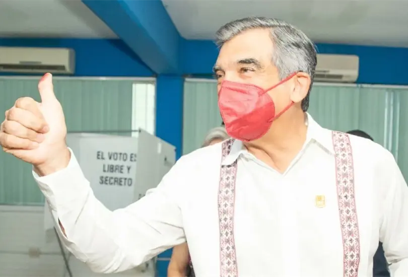 Am&eacute;rico Villarreal se perfila como el ganador en Tamaulipas, seg&uacute;n el Conteo R&aacute;pido.