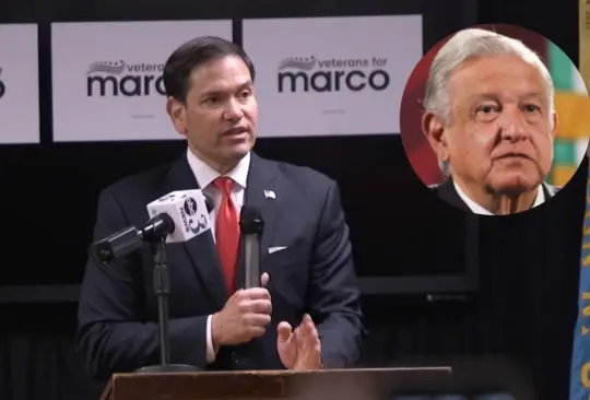 Marco Rubio tildó a López Obrador de apologista de Cuba.