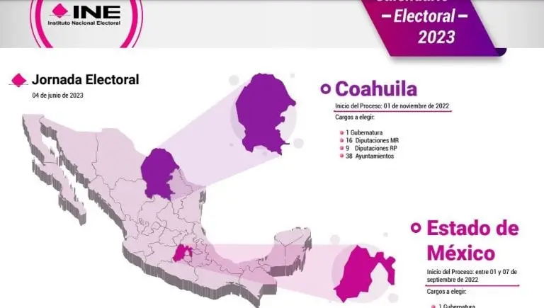 Elecciones en México 2023. Foto: INE.