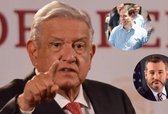 AMLO respondió a críticas de los senadores republicanos Ted Cruz y Marco Rubio. 