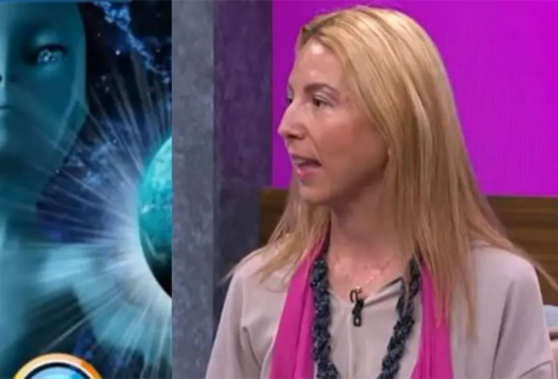 Mujer asegura que habla idioma alien&iacute;gena. 