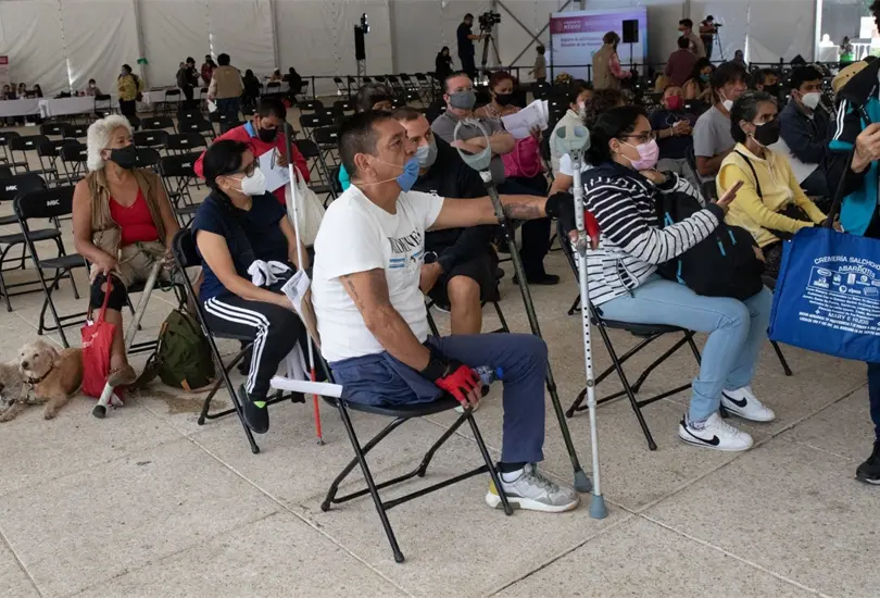 El monto de la pensi&oacute;n de personas con discapacidad es de 2 mil 800 pesos bimestrales. 