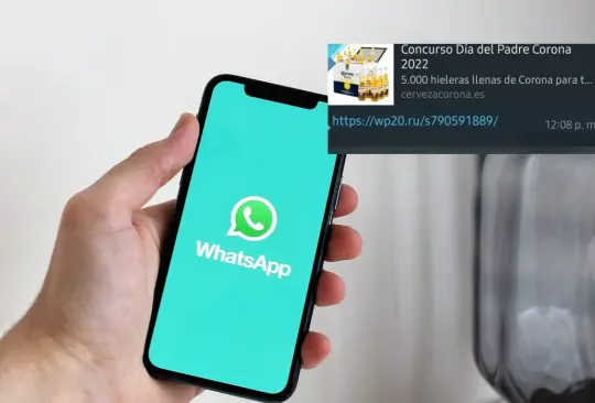 Los ciberdelincuentes envían un mensaje de WhatsApp a los usuarios para obtener información privada como contraseñas o datos bancarios. Los ciberdelincuentes envían un mensaje de WhatsApp a los usuarios para obtener información privada como contraseñas o datos bancarios.