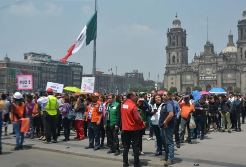 Anuncian primer simulacro en la CDMX de este 2022. 