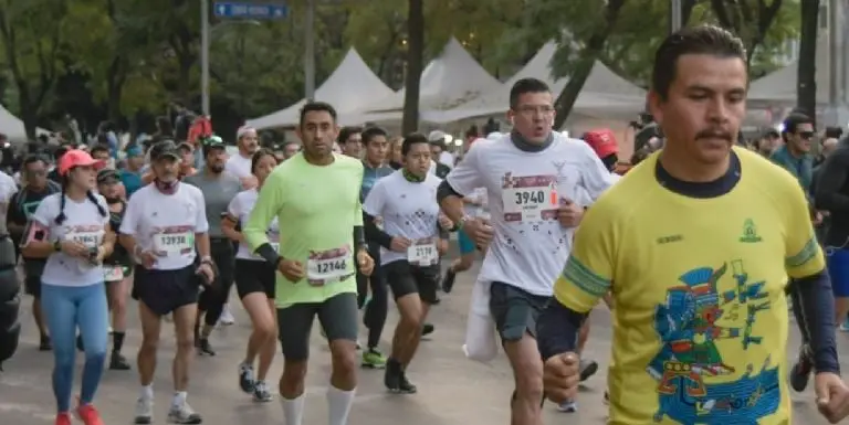 Participantes en la edición 2021 del medio maratón. Foto: Madio Maratón.