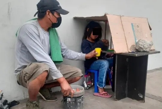 La menor se quedó sin lugar en la escuela.