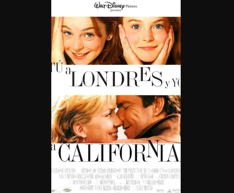 T&iacute;tulo en Espa&ntilde;a: T&uacute; a Londres y yo a California