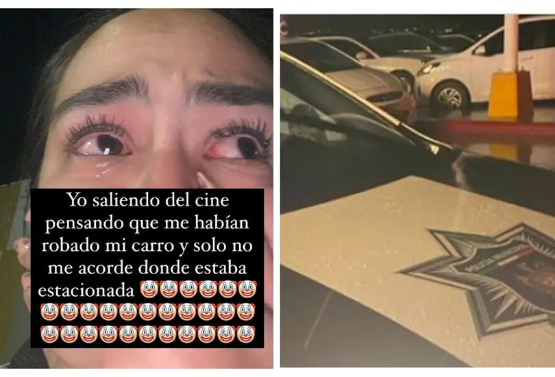 Joven pierde su auto en el estacionamiento