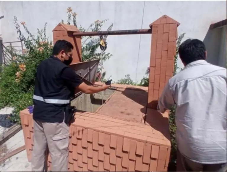 Fueron encontradas 4 quintas que operaban con pozos clandestinos. Foto: Gobierno de Nuevo León.