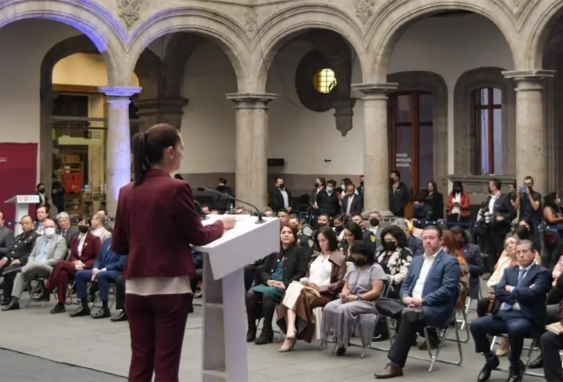 Sheinbaum present&oacute; el informe de incidencia delictiva
