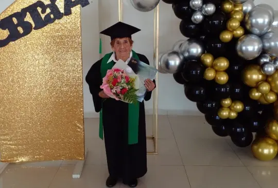 Irma Gloria Esquivel se graduó del bachillerato en el Centro Bachillerato Tecnológico Agropecuario.