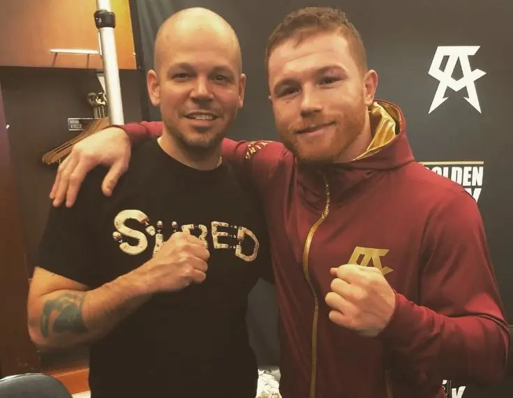 El exvocalista de Calle 13 también es uno de los amigos cercanos del 'Canelo'.