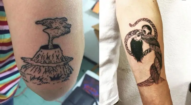 Los tatuajes pueden ser una forma de expresar desde aspectos de la personalidad hasta gustos como el manga o los videojuegos. Foto: Instagram @akechi_mitsunari y @phantaser_x.p