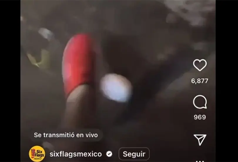 El video de Six Flags generó polémica. El video de Six Flags generó polémica.