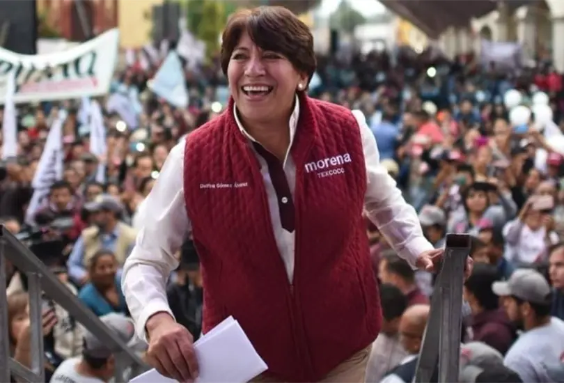 Delfina G&oacute;mez, la morenista m&aacute;s reconocida en el Edomex Cr&eacute;ditos: Twitter 