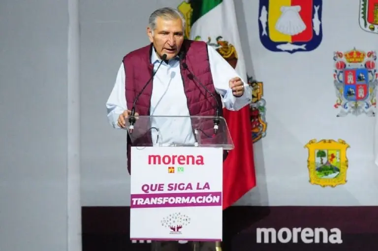 Adán Augusto López durante un encuentro municipalista de Morena en marzo 2022. Foto: Cuartoscuro.