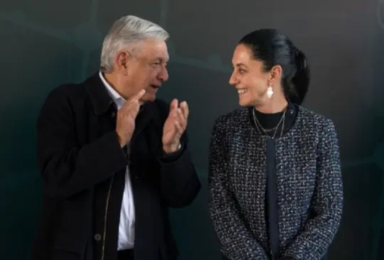 El presidente Andrés Manuel López Obrador aseguró que confía en Claudia Sheinbaum. 