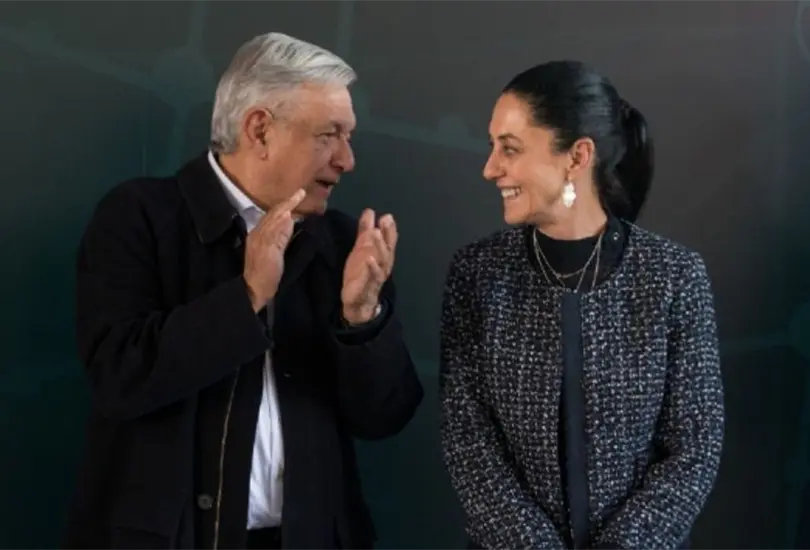 El presidente Andr&eacute;s Manuel L&oacute;pez Obrador asegur&oacute; que conf&iacute;a en Claudia Sheinbaum. 