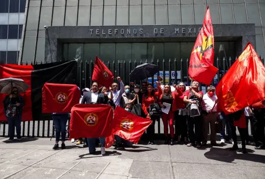 La huelga estalló en las oficinas principales de Telmex en Parque Vía en la Ciudad de México y se extendió por las 32 entidades del país