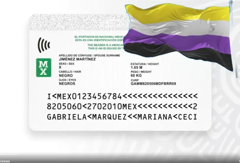 La canciller&iacute;a inform&oacute; que el nuevo documento de identidad para personas no binarias mexicanas estar&aacute; disponible en los consulados de Estados Unidos y Espa&ntilde;a 