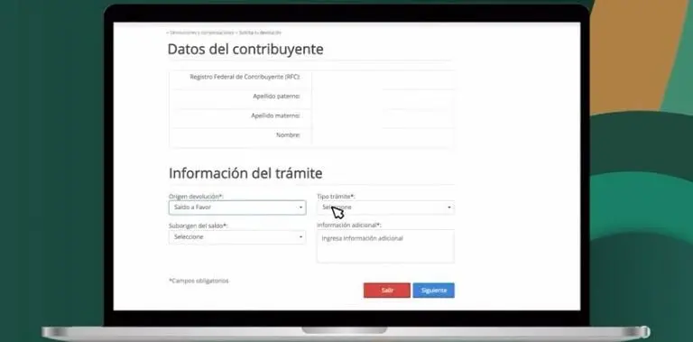 Solicita tu devolución de impuestos al SAT. Foto: captura de pantalla.