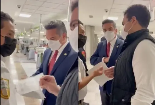 Alito detenido en el AICM por el INM Alito detenido en el AICM por el INM