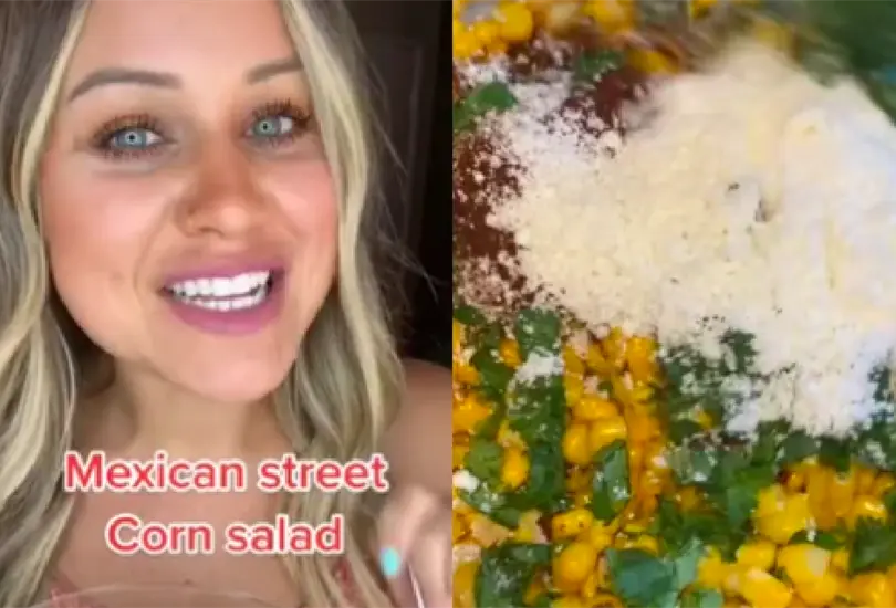 &iexcl;Una falta de respeto! Tiktoker extranjera cambia la receta y nombre de los esquites y la tunden en redes| VIDEO