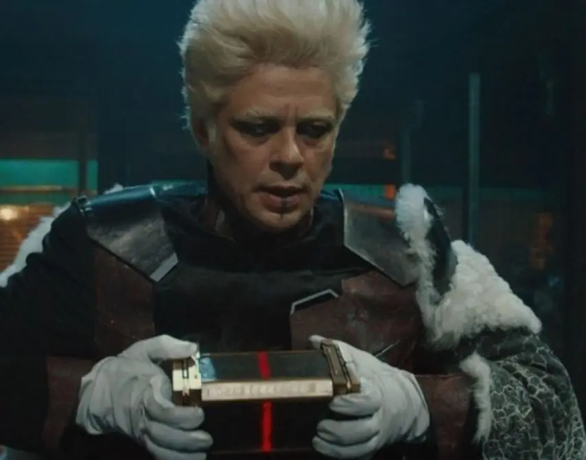 El puertorriqueño interpretó a El Coleccionista en "Guardianes de la Galaxia''.