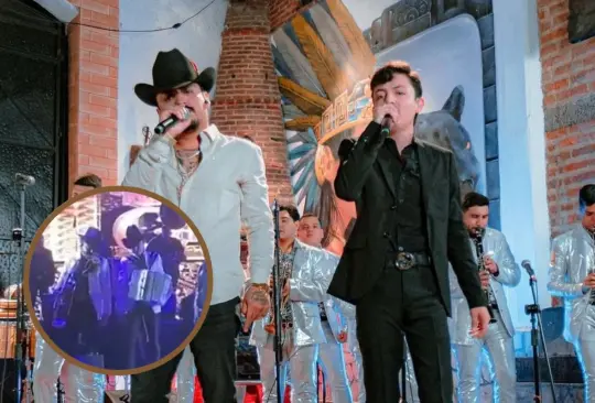 En redes sociales comenz&oacute; a circular un video en donde se observa a Poncho Quezada detener el concierto despu&eacute;s de que supuestamente un sujeto le mostrara un arma de fuego.