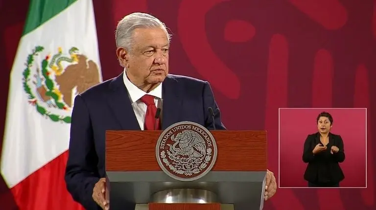 El presidente dijo que trabajan de manera coordinada con el gobernador Samuel García. Foto: captura de pantalla.