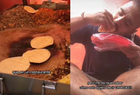 Un joven argentino publicó un video en su cuenta de TikTok en donde decidió darle una oportunidad a los tacos callejeros, hecho que, aseguró, fue la mejor decisión que pudo haber tomado.