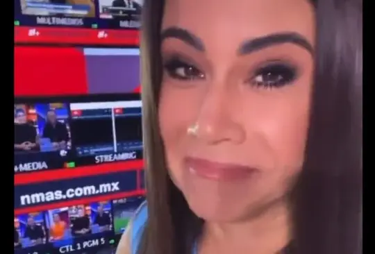 A Paola Rojas se le rompió el vestido minutos antes de salir al aire. 