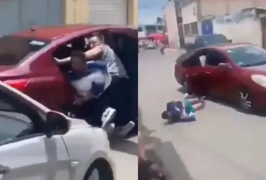 Un joven, de 22 a&ntilde;os, logr&oacute; escapar de un secuestro al saltar de un autom&oacute;vil en movimiento luego de que tres sujetos lo subieran a la fuerza 