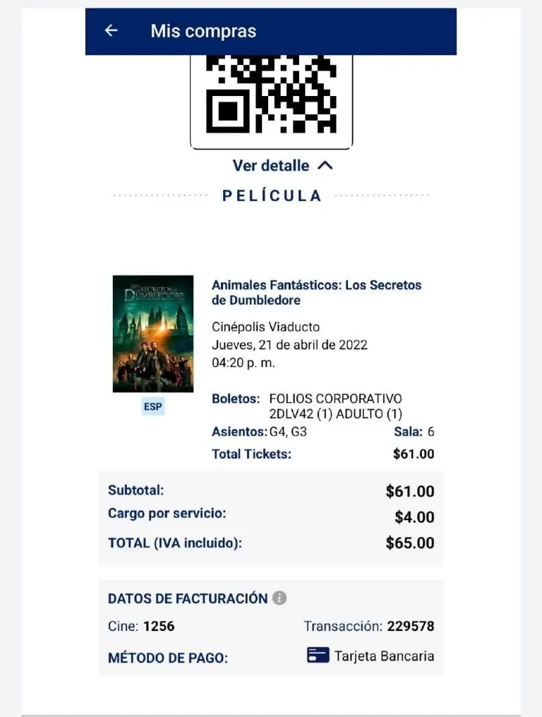 Le cobran 2 mil por boletos en Cinépolis - Twitter