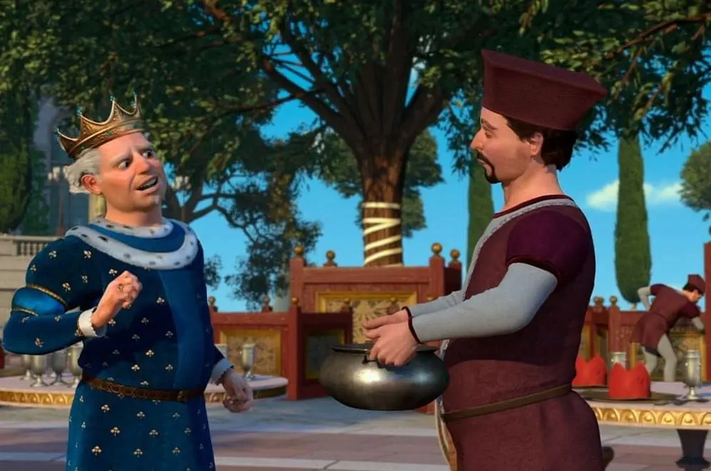 ¿Qué platillo es este? / Lo llamamos sobras de comida para el perro / "¡Qué bien come el perro!".