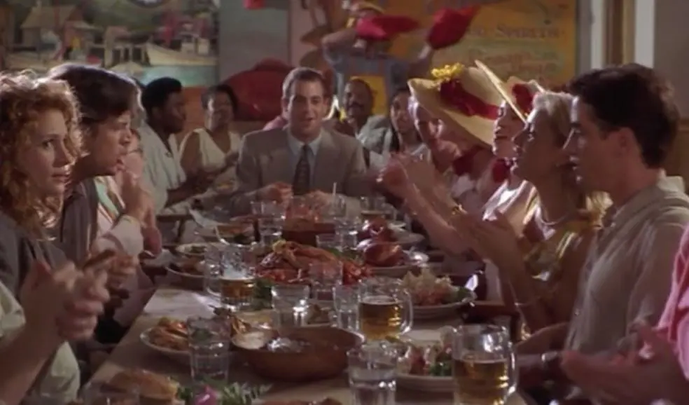  Escena del restaurante