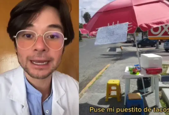 El joven ofrece consulta médicas a personas en situación de calle, imparte cursos de idiomas gratuitos en YouTube y crea contenido para resolver las dudas de sus seguidores en TikTok sobre educación sexual