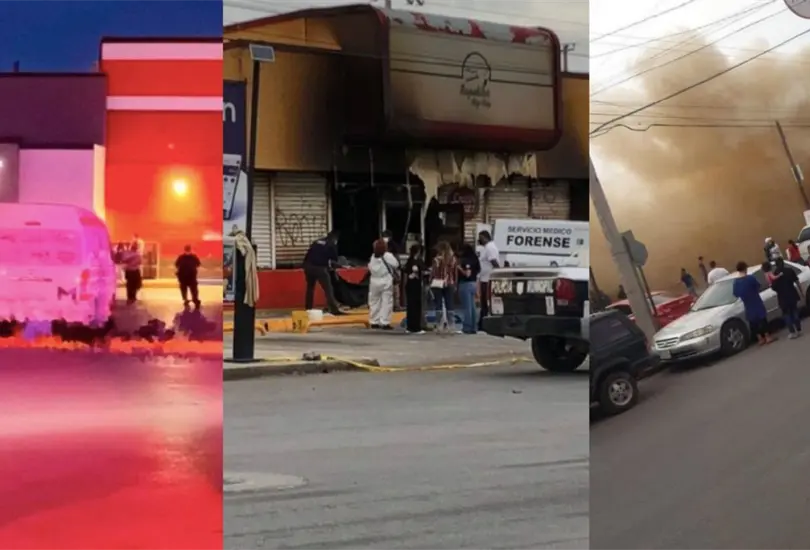 El saldo preliminar de los ataques que se registraron este jueves es de seis personas muertas. Créditos: Especial El saldo preliminar de los ataques que se registraron este jueves es de seis personas muertas. Créditos: Especial