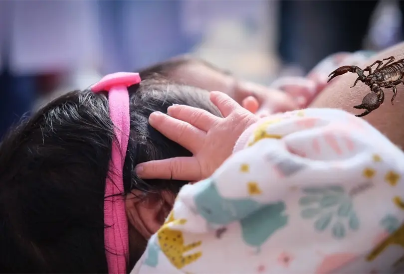 La ni&ntilde;a muri&oacute; una hora despu&eacute;s de haber sido picada.  