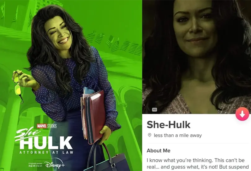 La campa&ntilde;a de marketing de Marvel, invita a los usuarios a ver el estreno de She-Hulk en Disney Plus este pr&oacute;ximo 18 de agosto